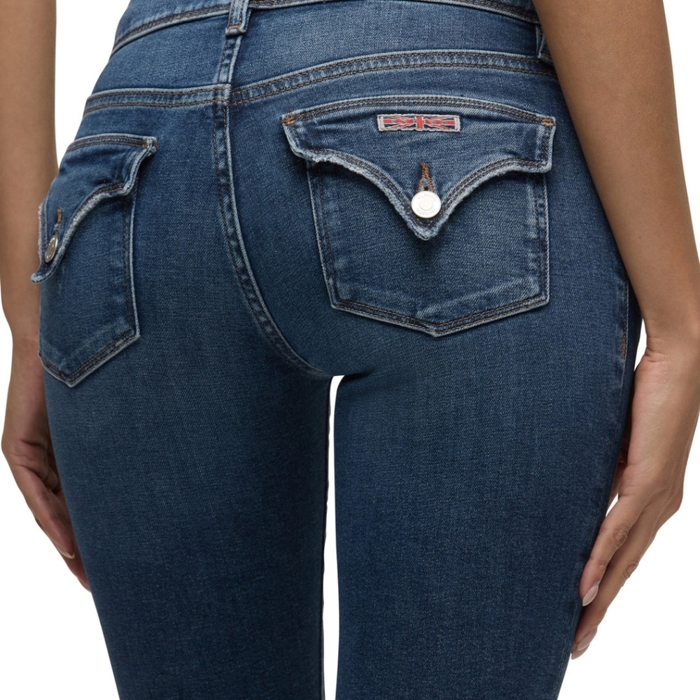 Sz 27 Hudson "Beth Baby" Low-Rise Bootcut Jean She Loves You She Loves You